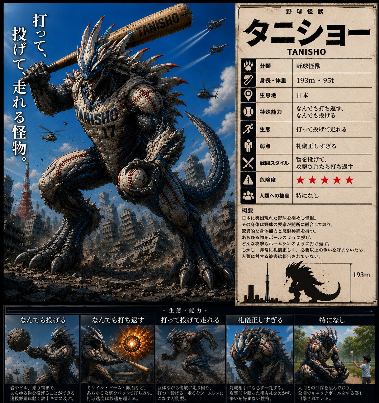 怪獣 タニショー