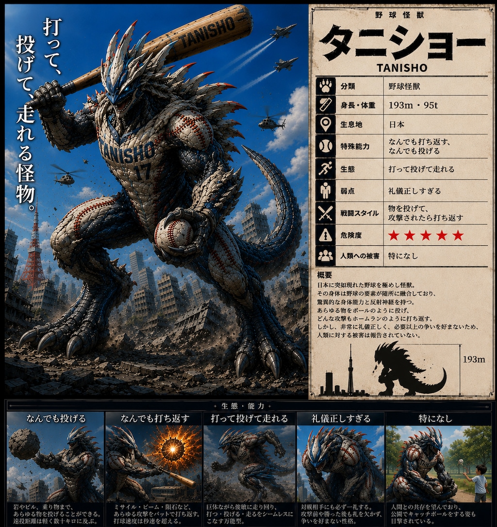 怪獣 タニショー