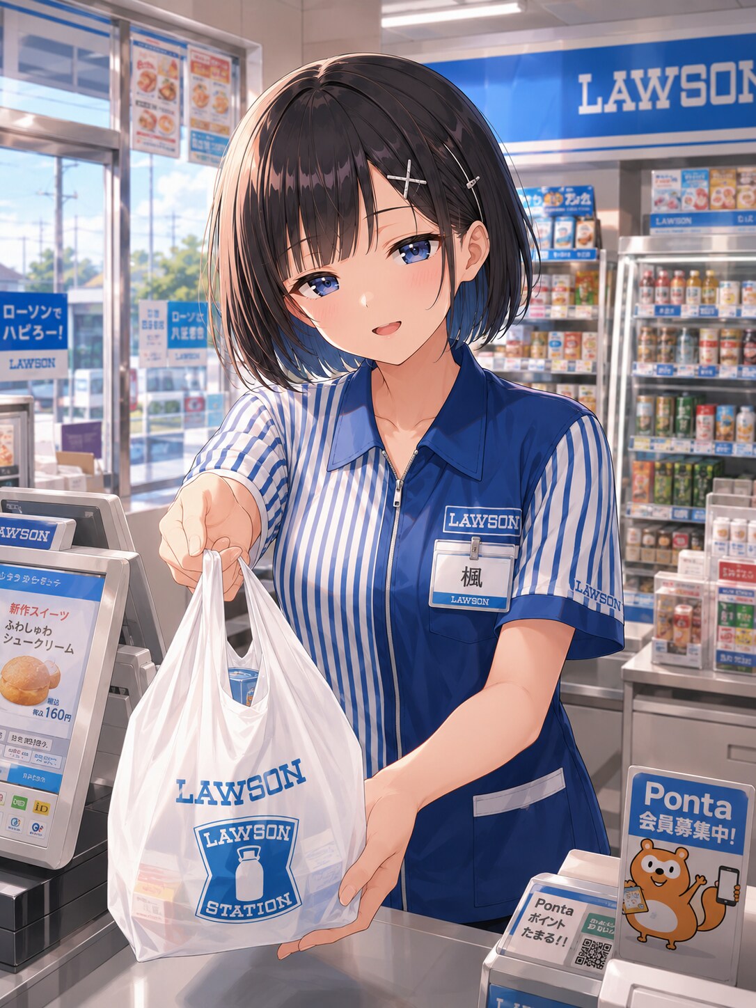 ローソンでアルバイト