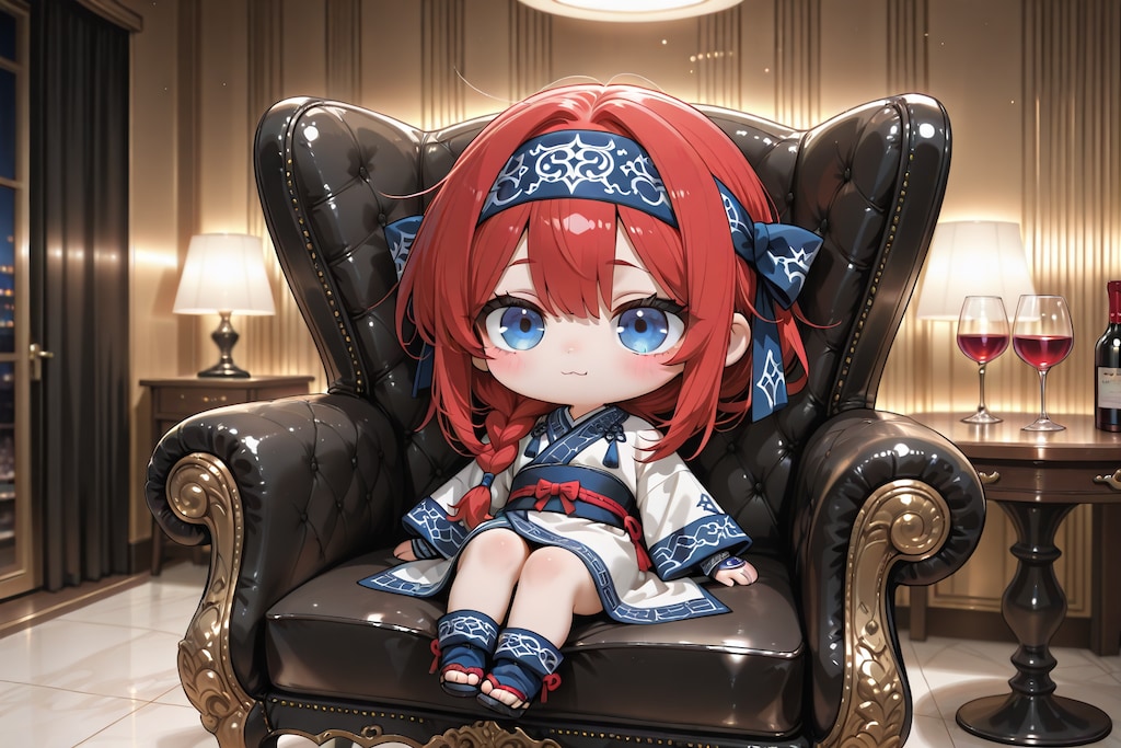 高級な部屋の高級な椅子