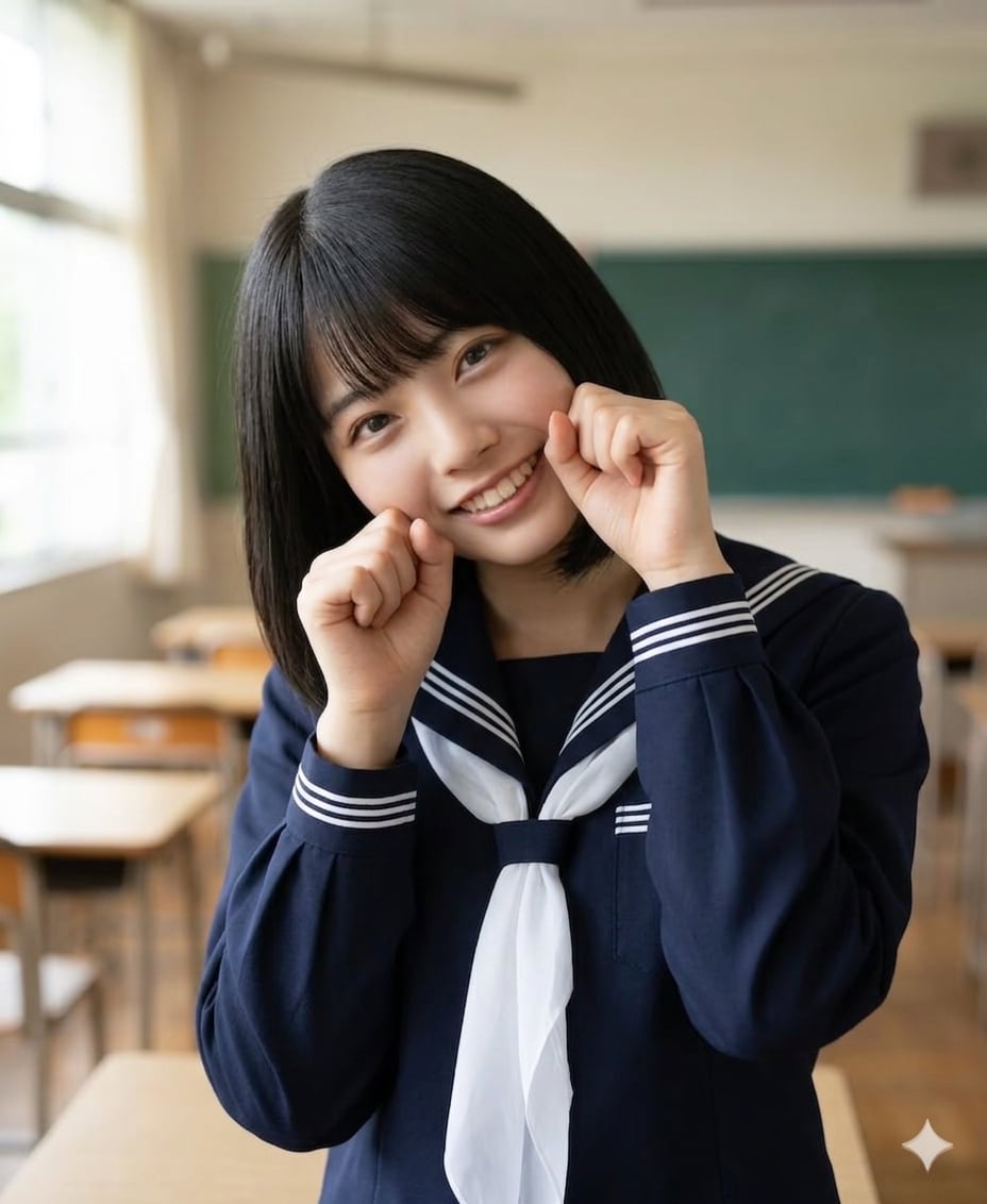 制服×猫耳の魔法で、無邪気な“にゃんこ”に変身！あどけない笑顔と猫耳の破壊力に、本能が研ぎ澄まされる…ッ！！！💦✨