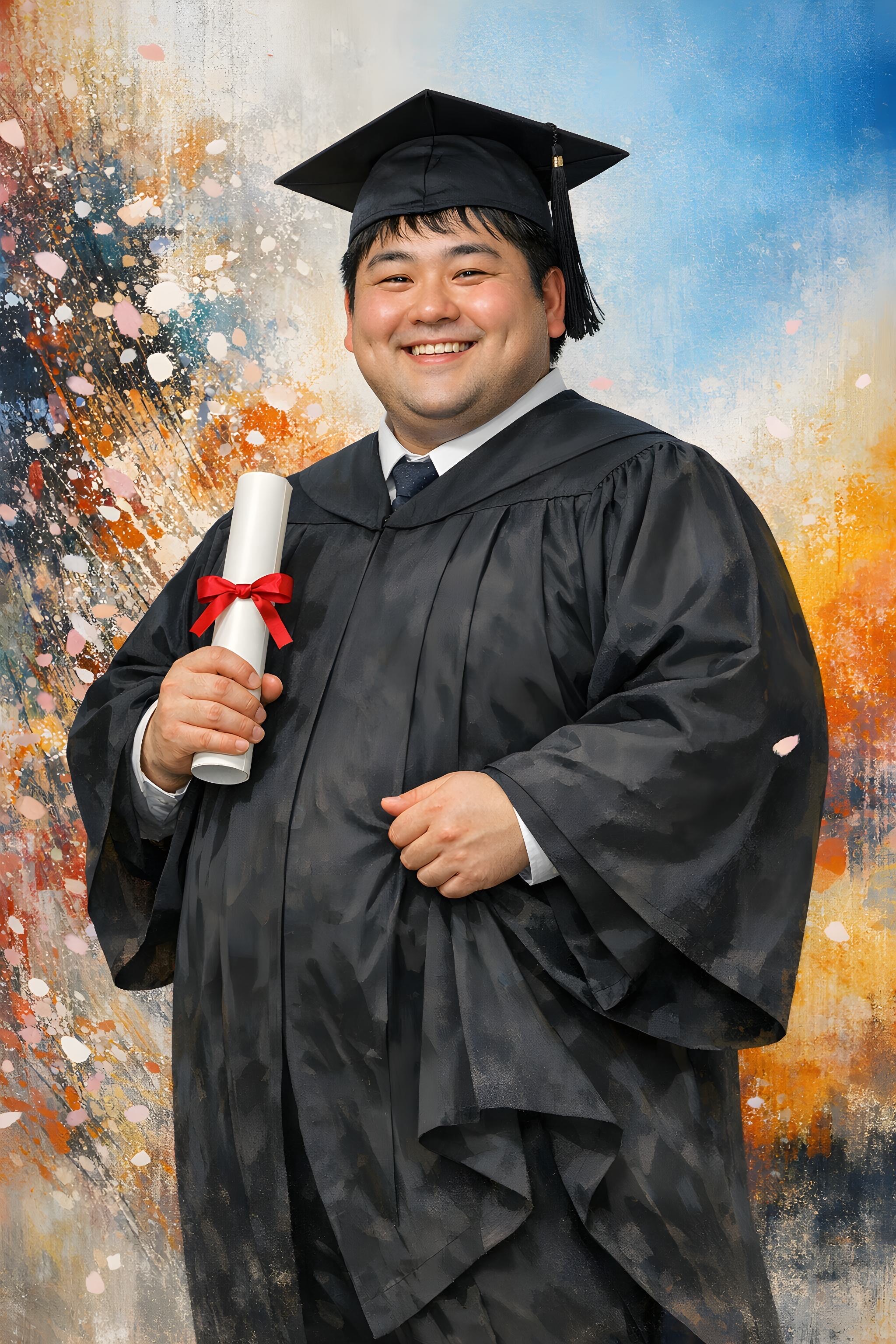 大学の卒業式