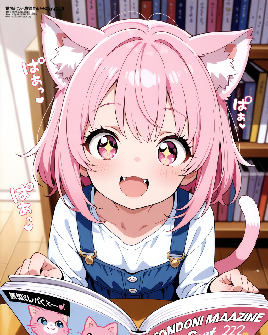 猫耳好きなidiotさまのプロンプトをお借りしました！！