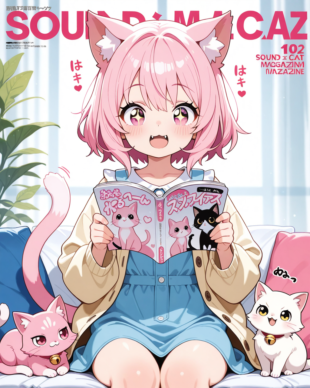 猫耳好きなidiotさまのプロンプトをお借りしました！！