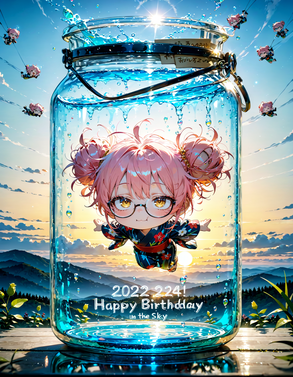 今日は何の日？　ゆかたの日。アニバーサリースカイダイビングの日