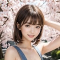 オーバーオールの れなちゃん 4枚目