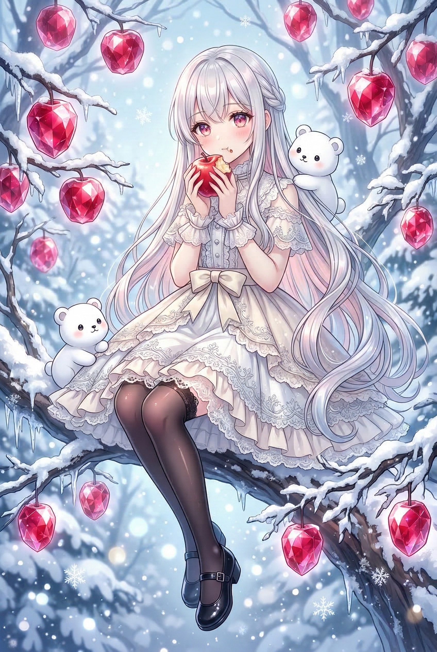 紅玉雪華の白雪娘 | の人気AIイラスト・グラビア