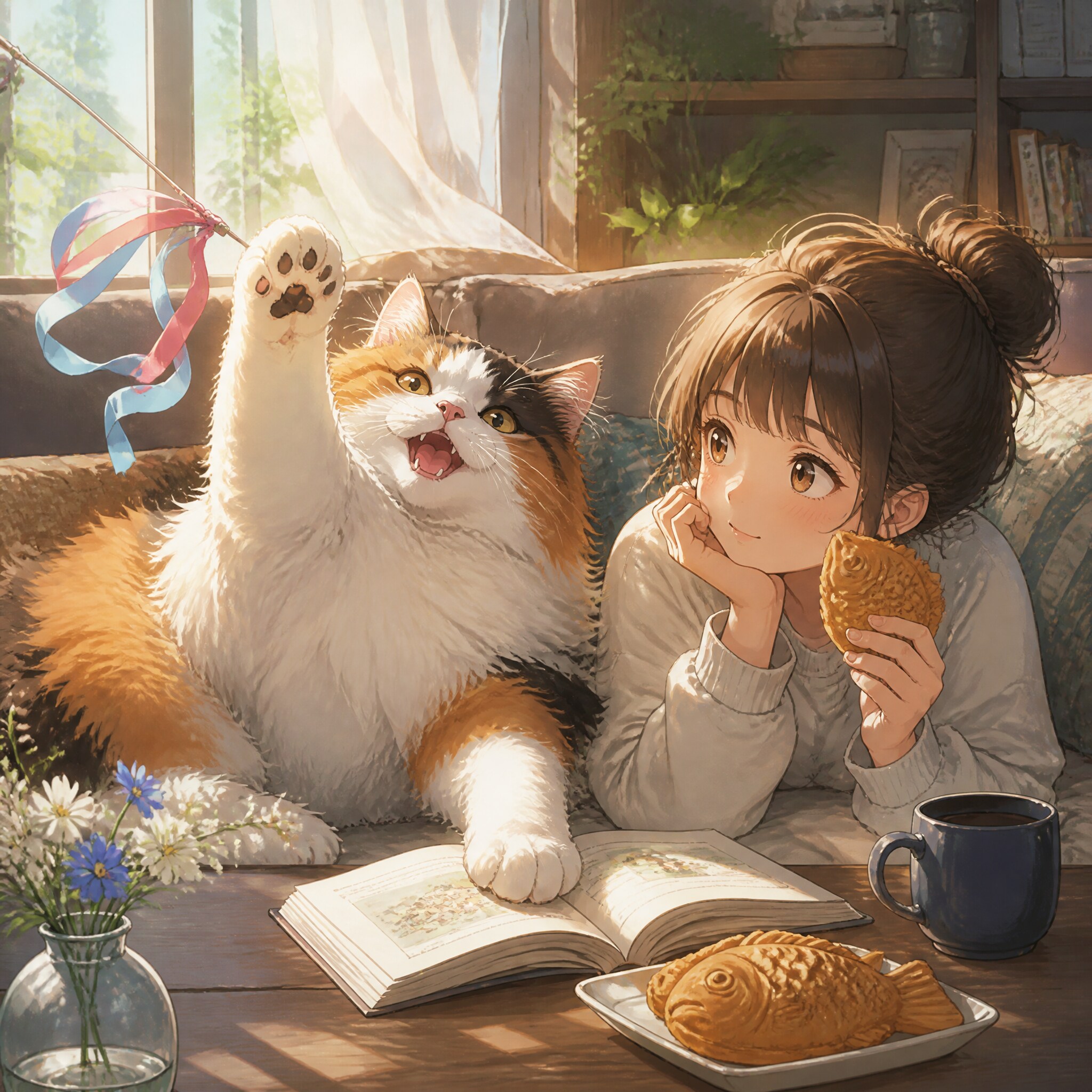 おはよう三毛殿（９３）GPTimages2.0 | の人気AIイラスト・グラビア