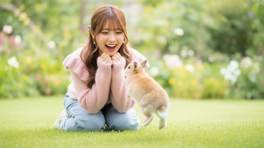 ぴょん！と幸せ