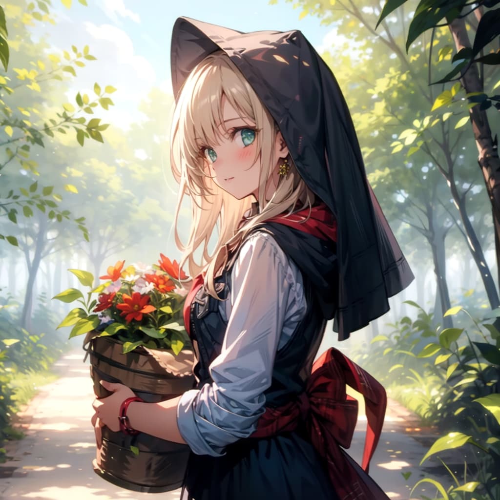 黒ずきんちゃん | の人気AIイラスト・グラビア