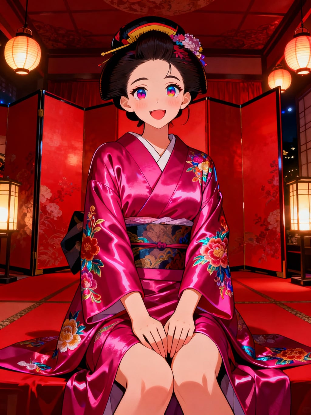 遊女と腰元姉妹