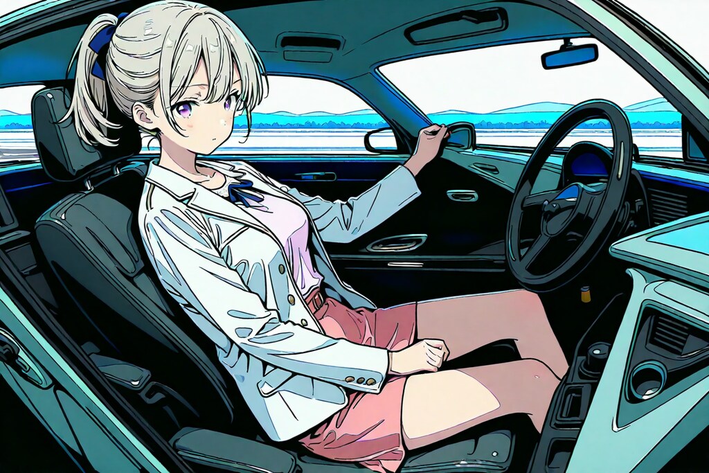 (997HQ)銀髪ちゃんドライブ