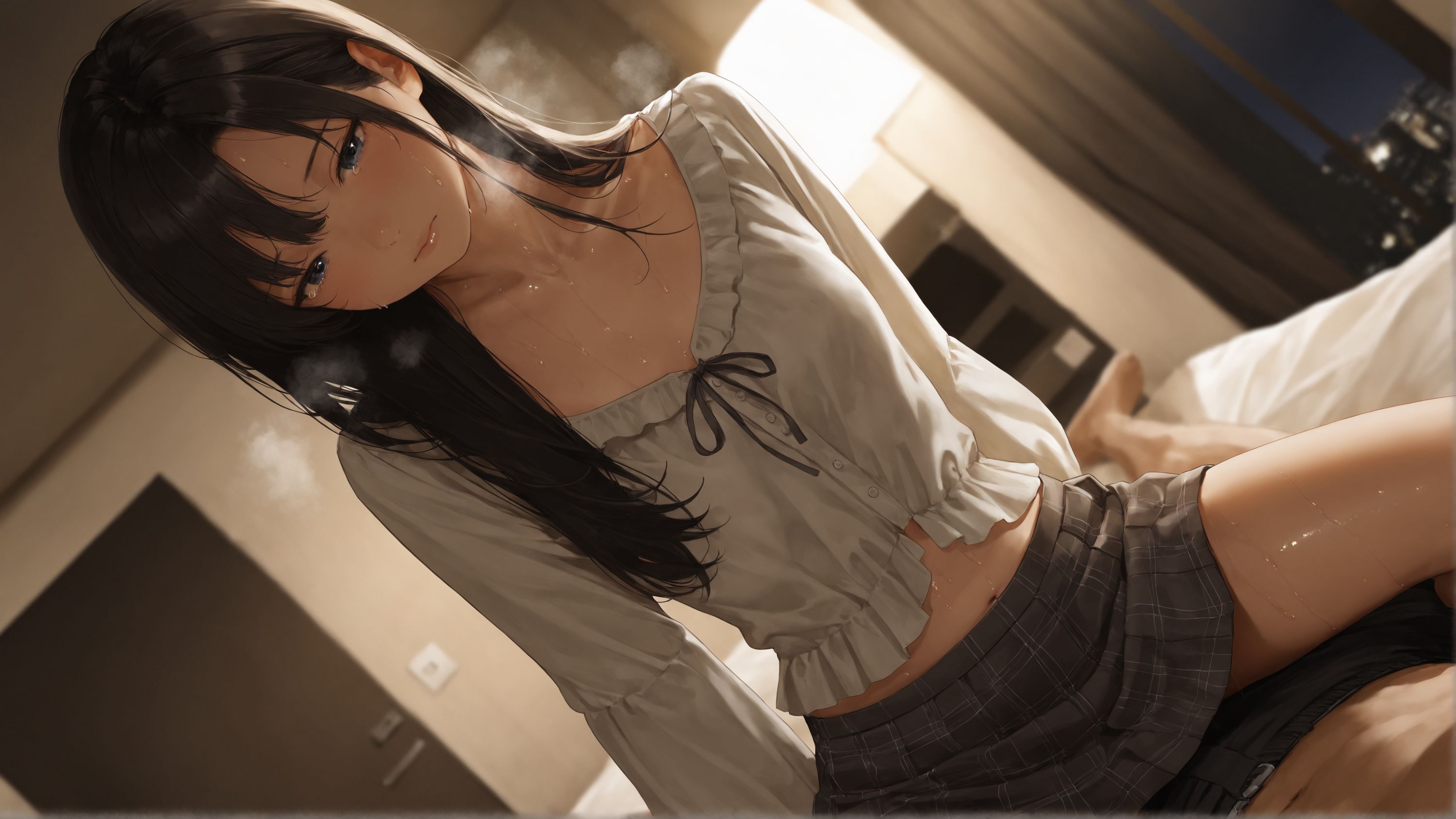 誘う娘