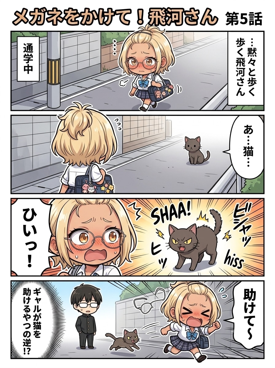 メガネをかけて！飛河さん　第五話