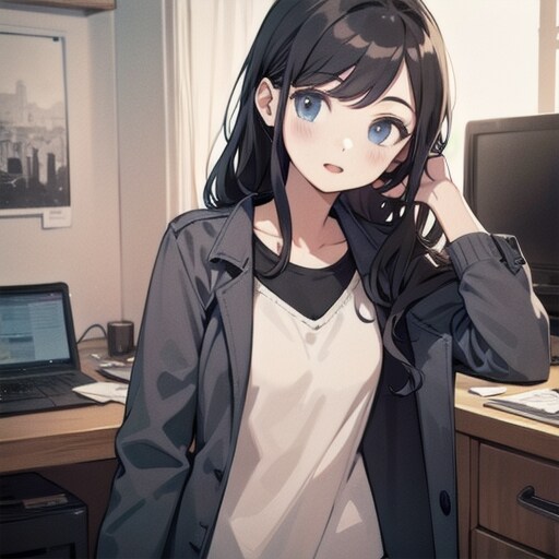 お部屋で