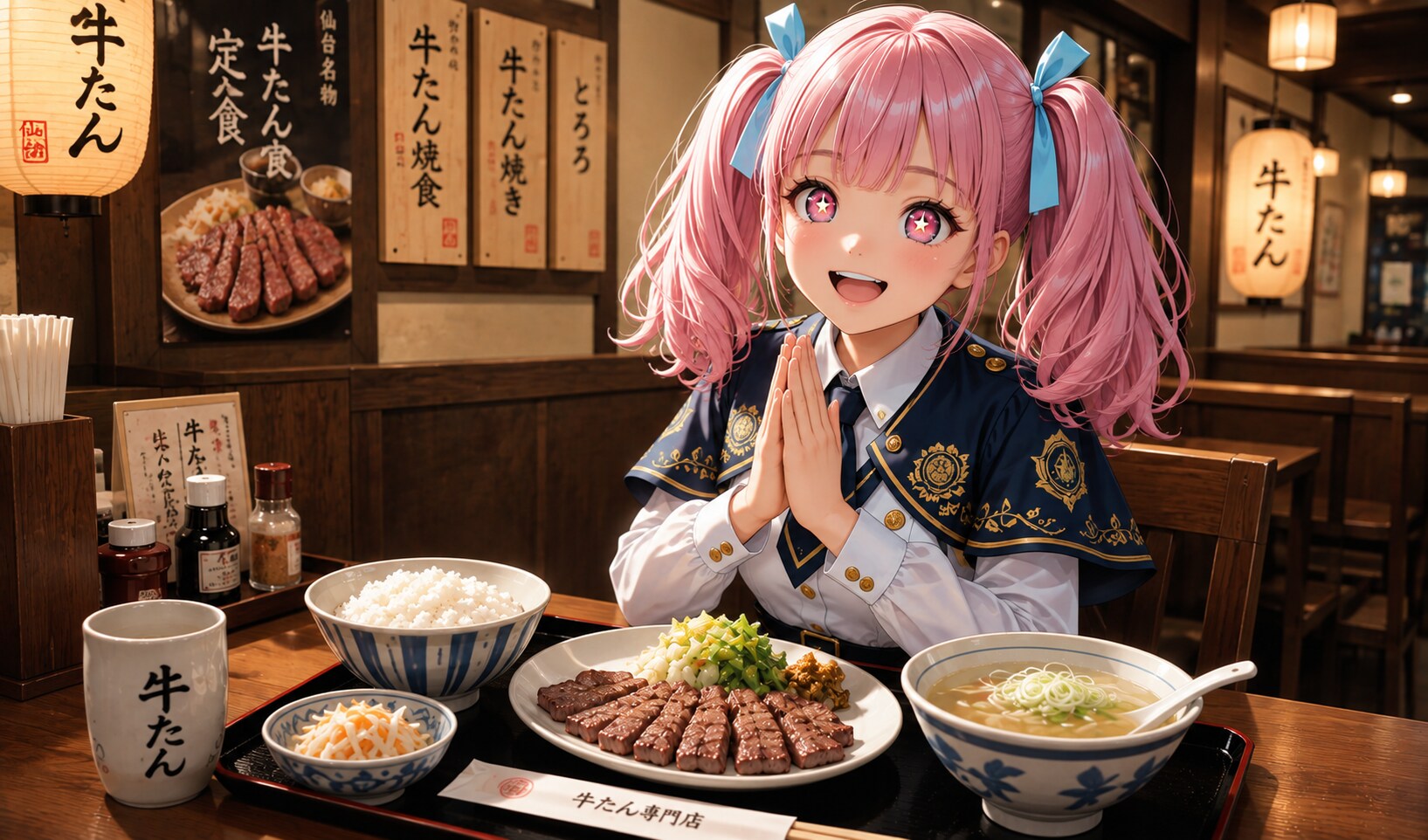 本日は「牛タンの日」 | の人気AIイラスト・グラビア