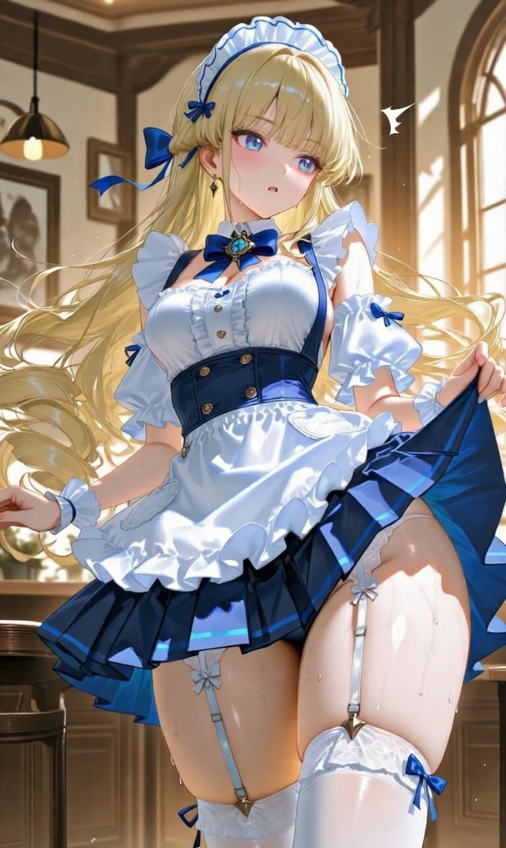 絶対領域ですか?