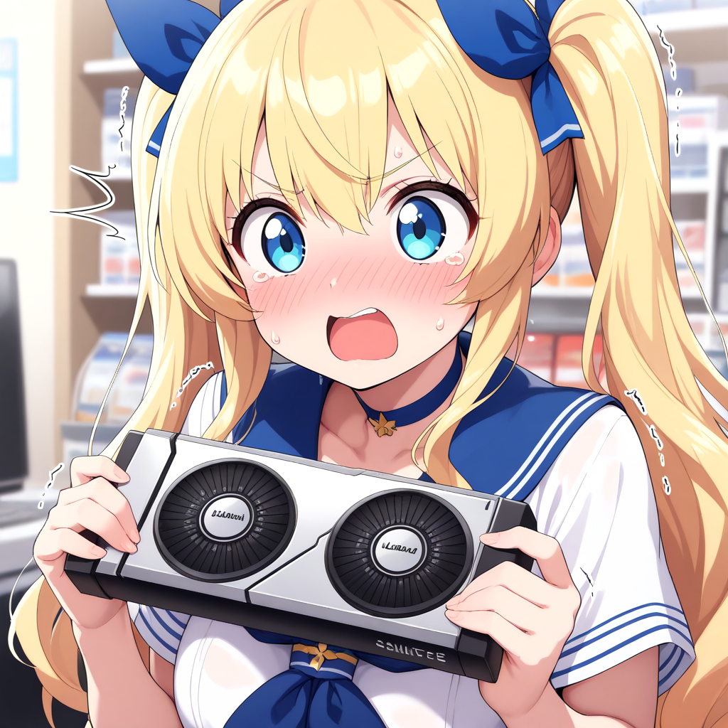 高額な5090の購入を決意したちちぷいちゃん！！