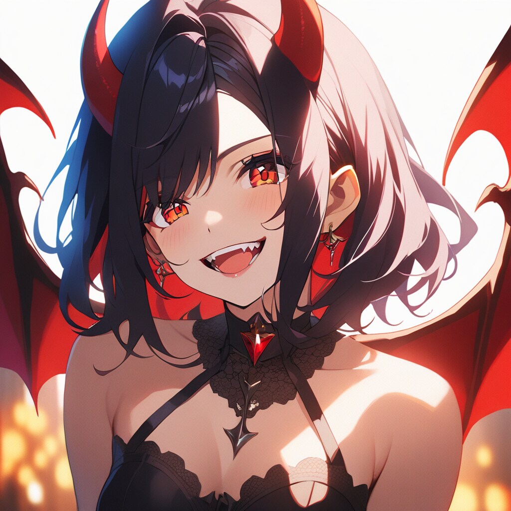 悪魔の笑顔