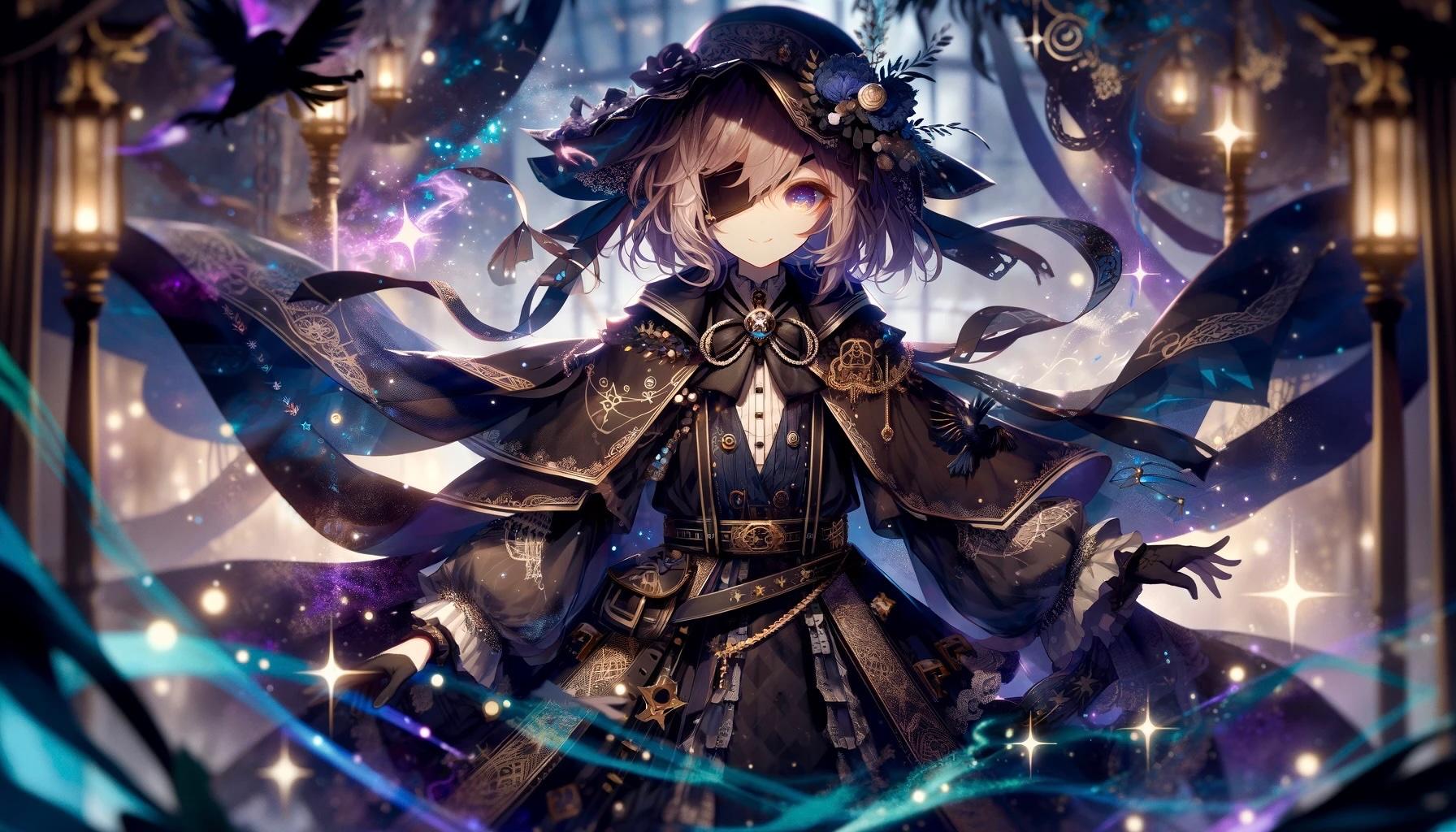 黒き星の魔導士 | の人気AIイラスト・グラビア