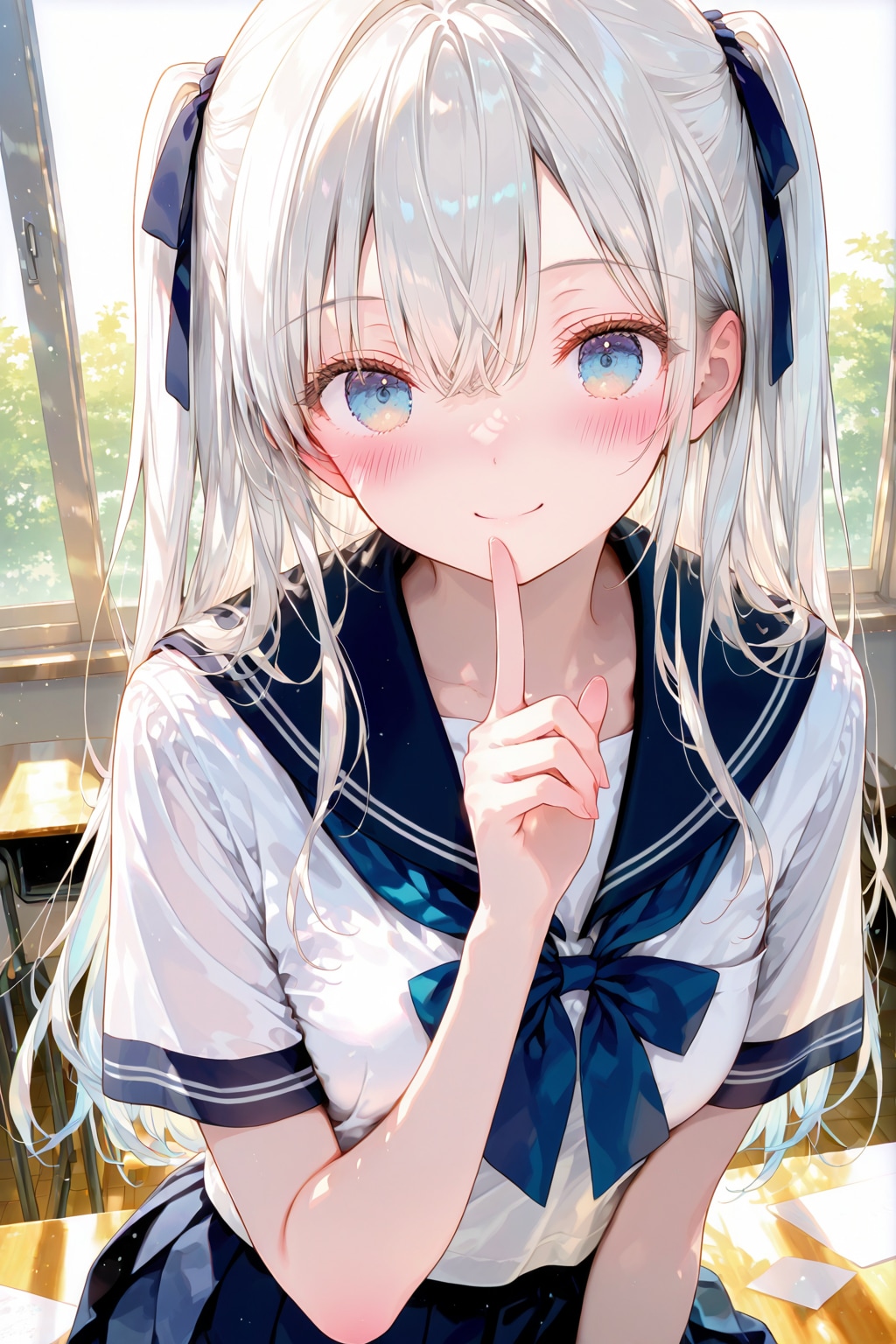 二人だけの秘密② | の人気AIイラスト・グラビア