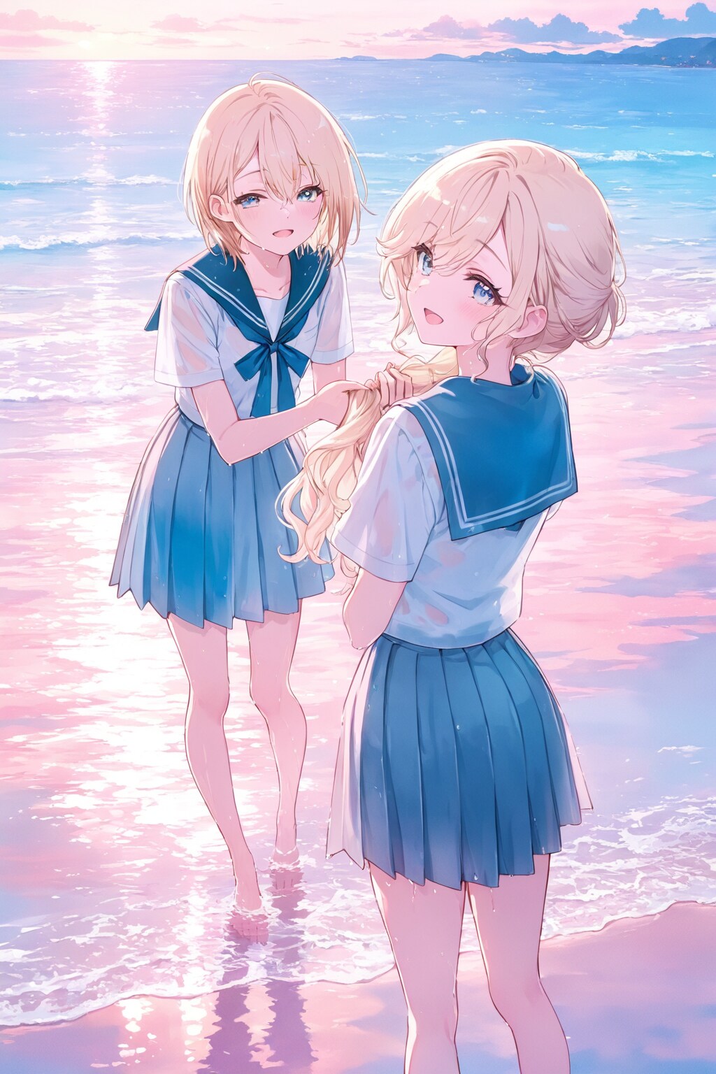夏少女 | の人気AIイラスト・グラビア
