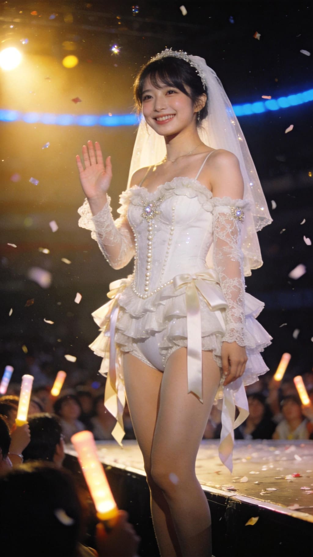 A Bride Beneath the Spotlight