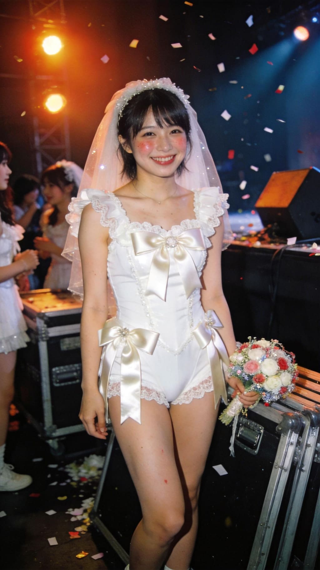 A Bride Beneath the Spotlight