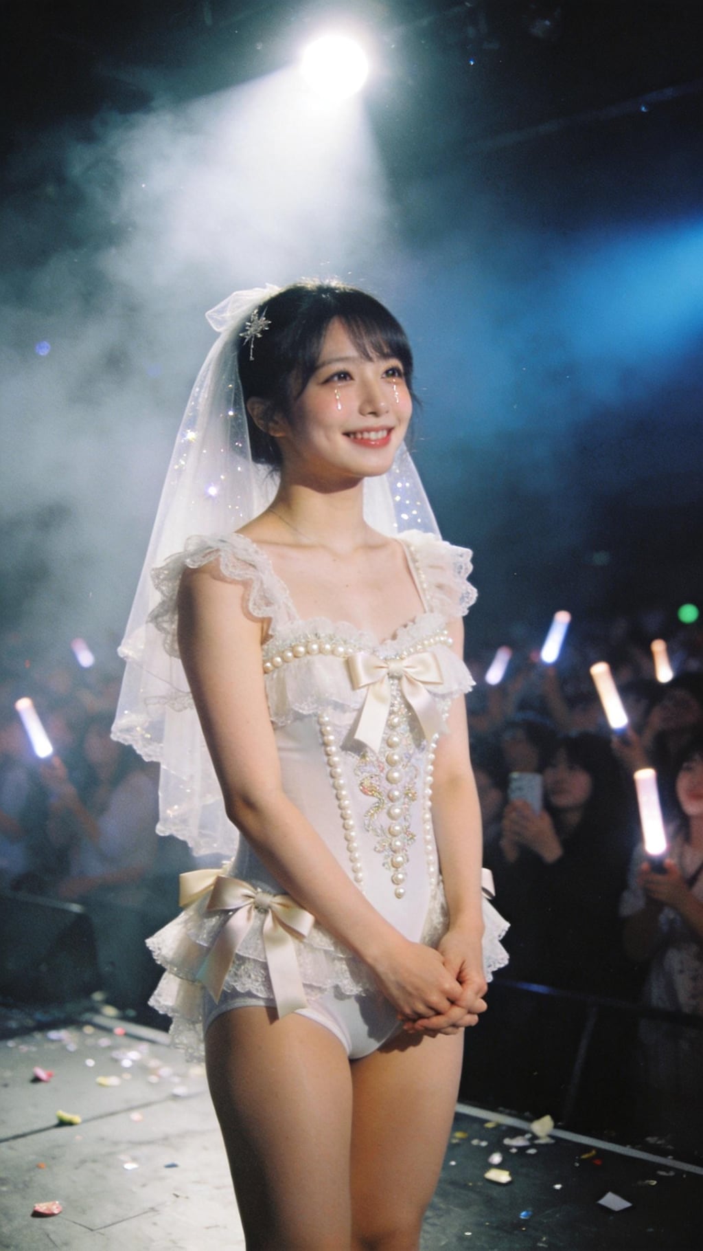 A Bride Beneath the Spotlight