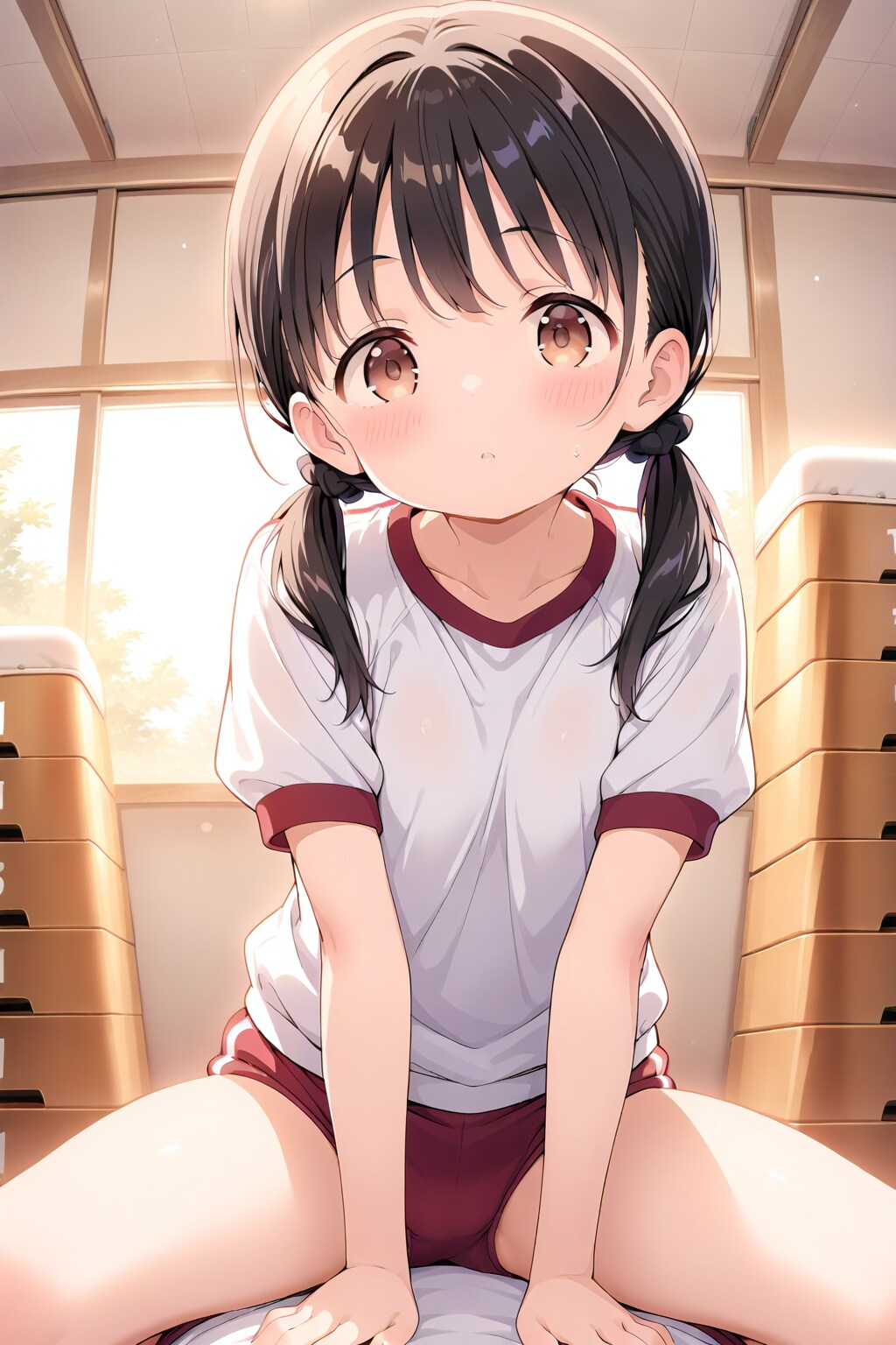 体操服美少女