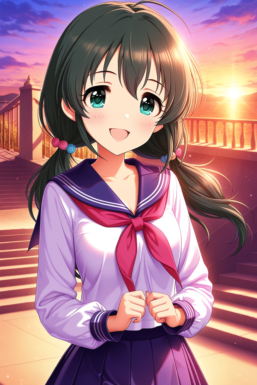 茜色の約束 | の人気AIイラスト・グラビア