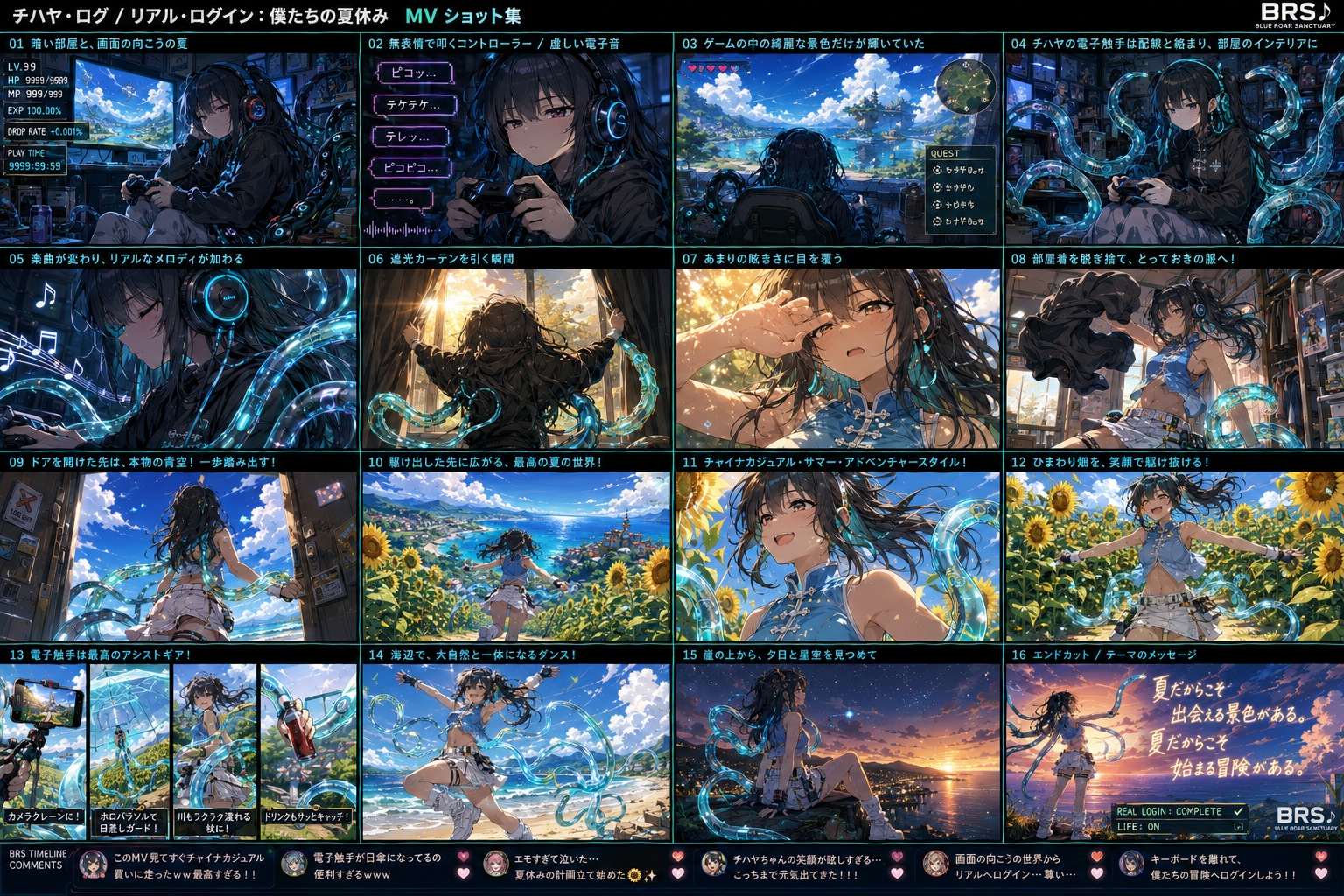 🎮 アーティスト名：チハヤ・ログ（Chihaya Log）（元・重度引きこもりゲーマー）
