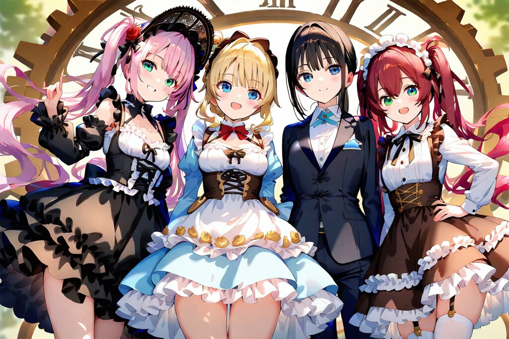 ロリータ喫茶の従業員、私たちと時を刻みませんか？_20250514