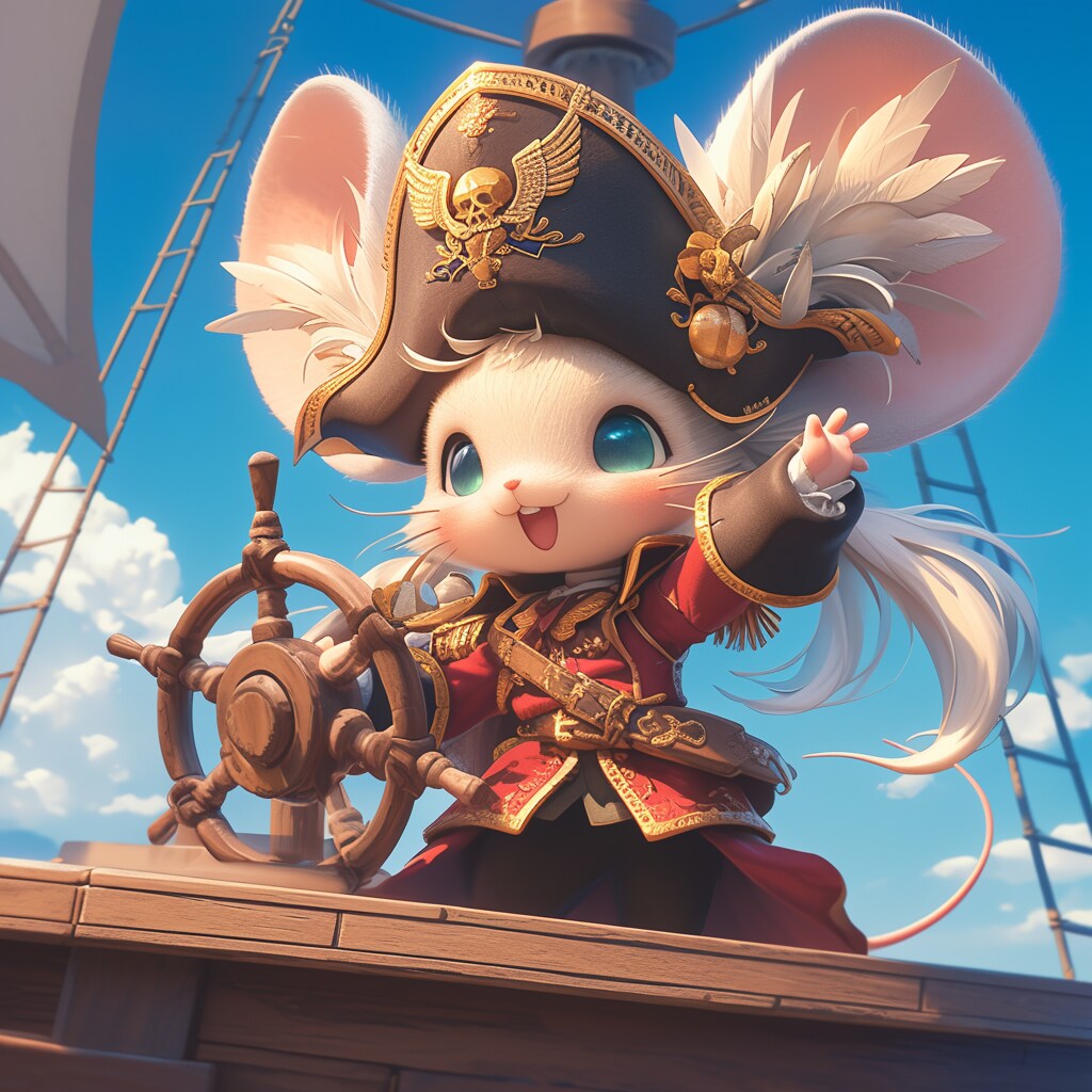 小さな船長、大海原を征く