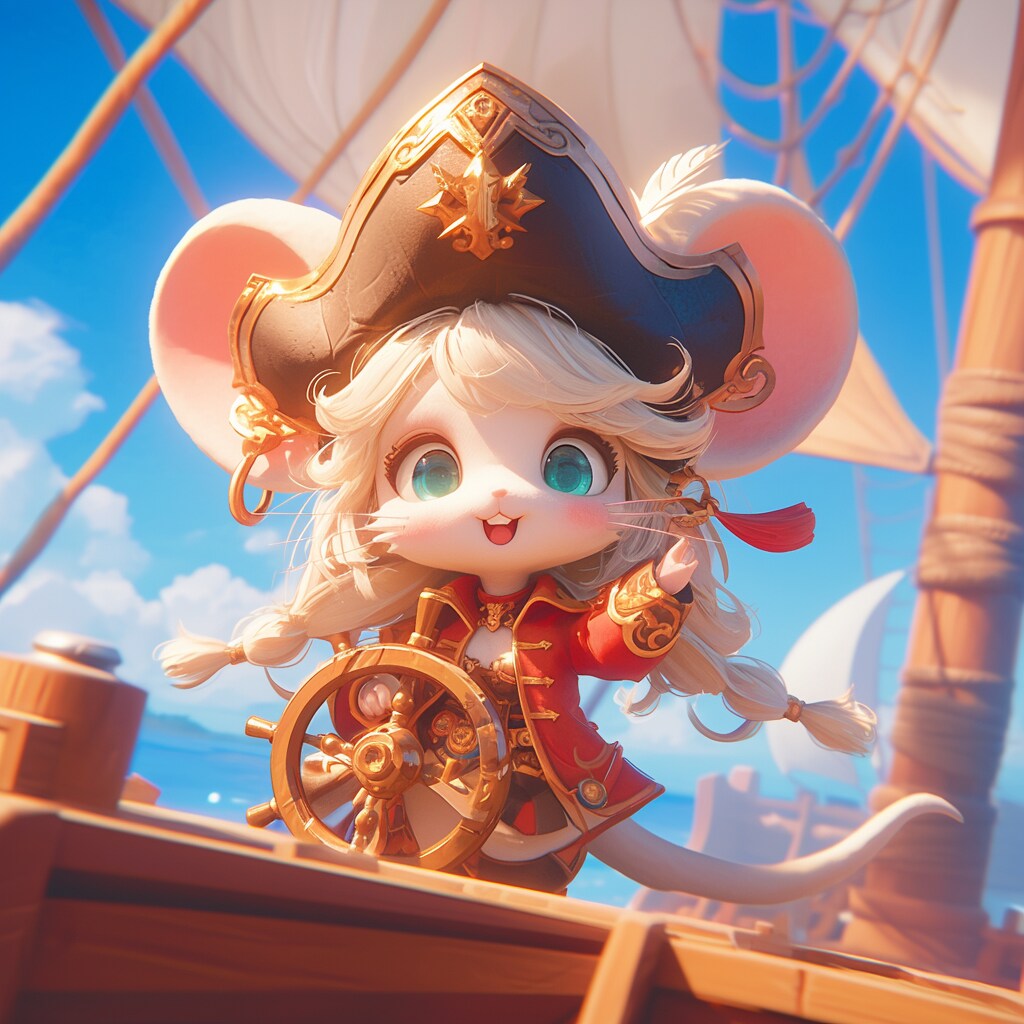 小さな船長、大海原を征く