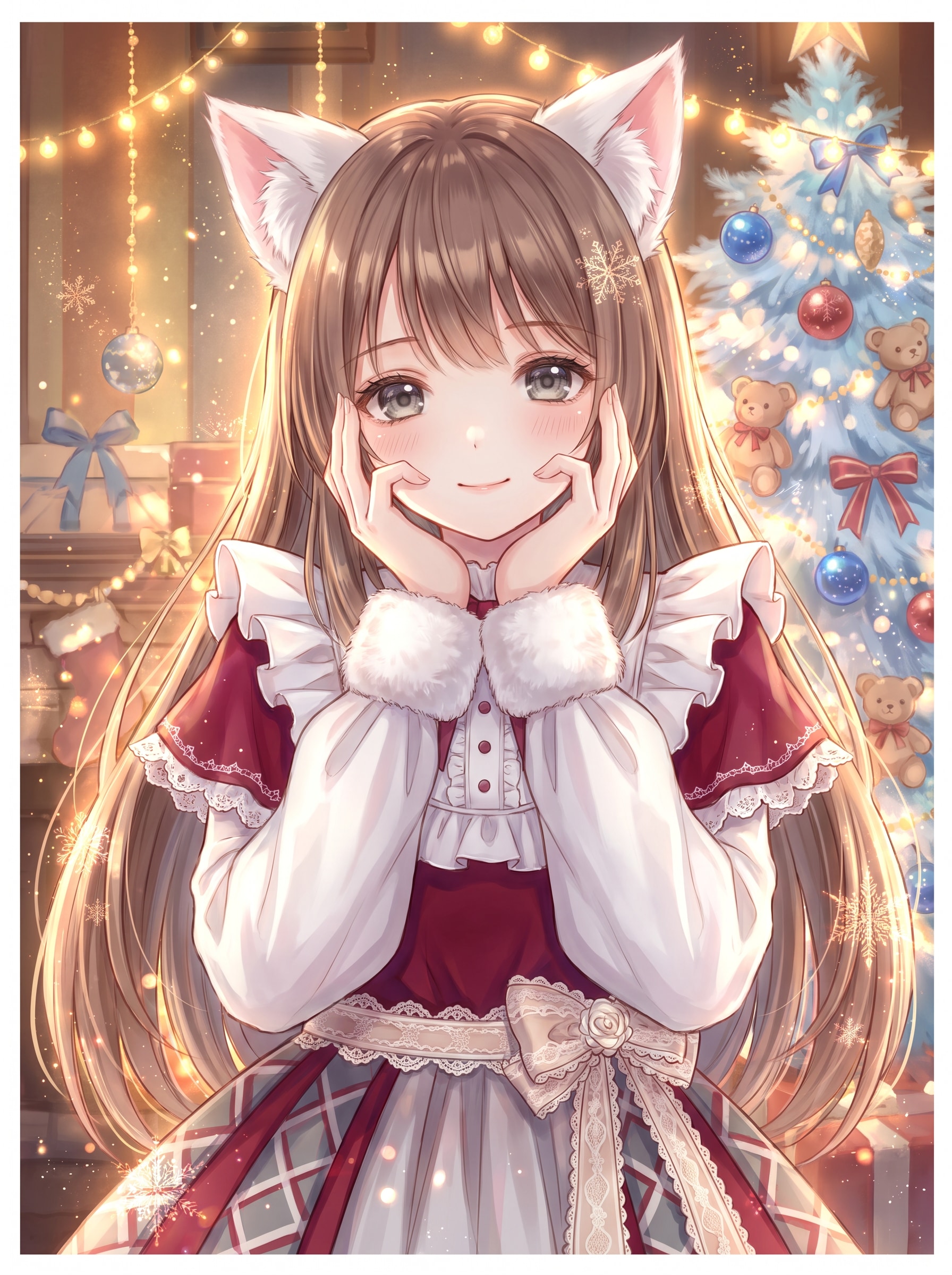 聖夜銀猫夢譚 | の人気AIイラスト・グラビア