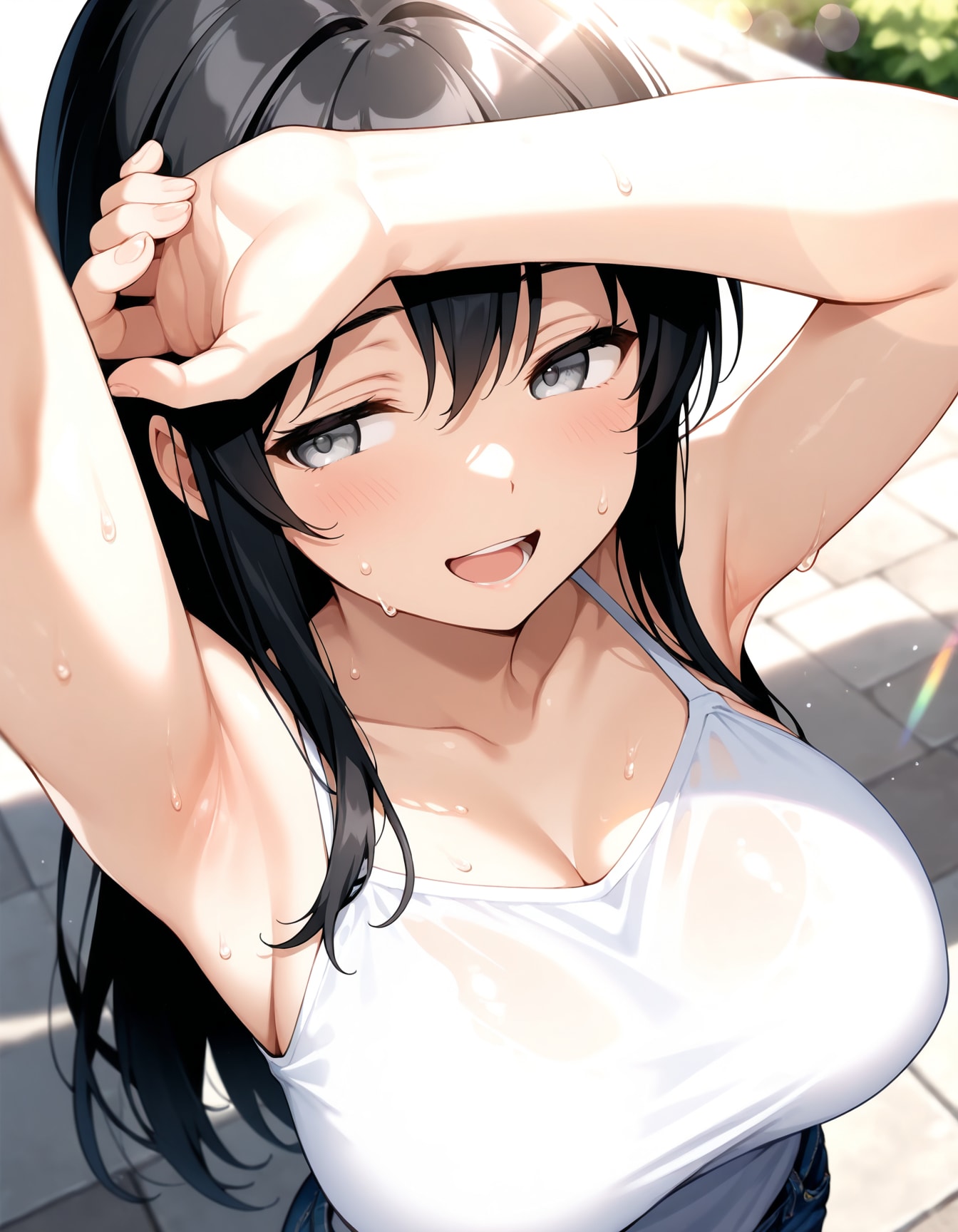あつー💦