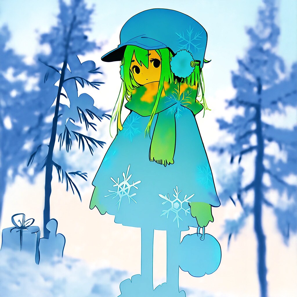 雪の子３ | の人気AIイラスト・グラビア