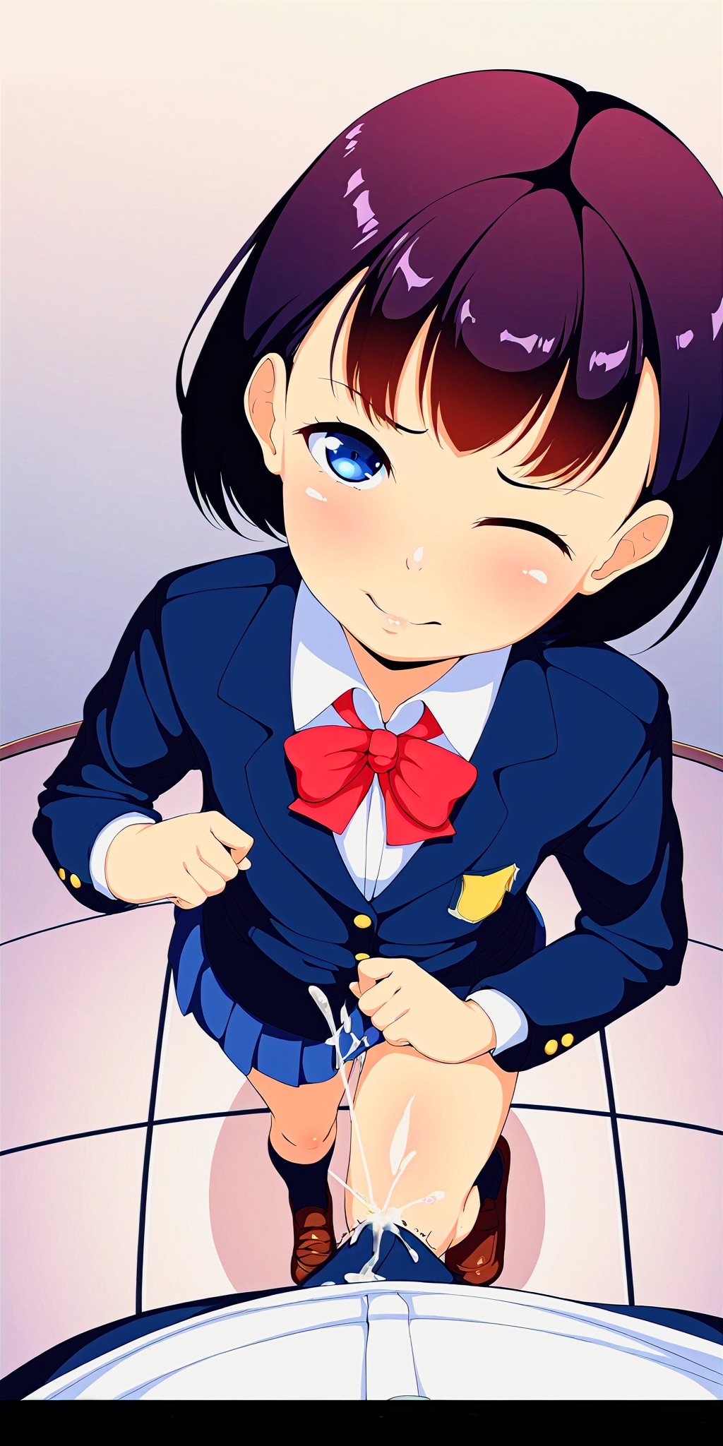 女子高生のキック
