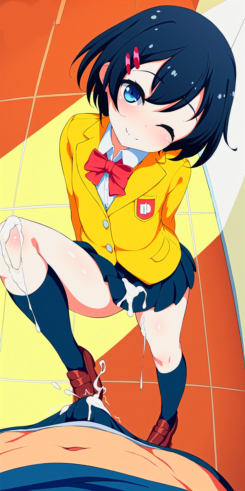 女子高生のキック
