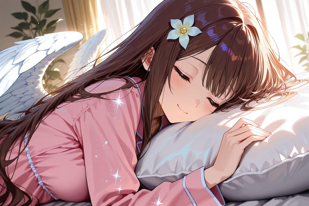 天使さん休憩中