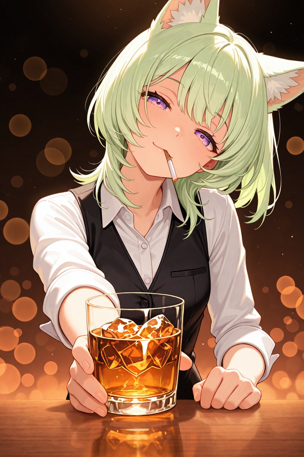 猫耳ヤニカス店員