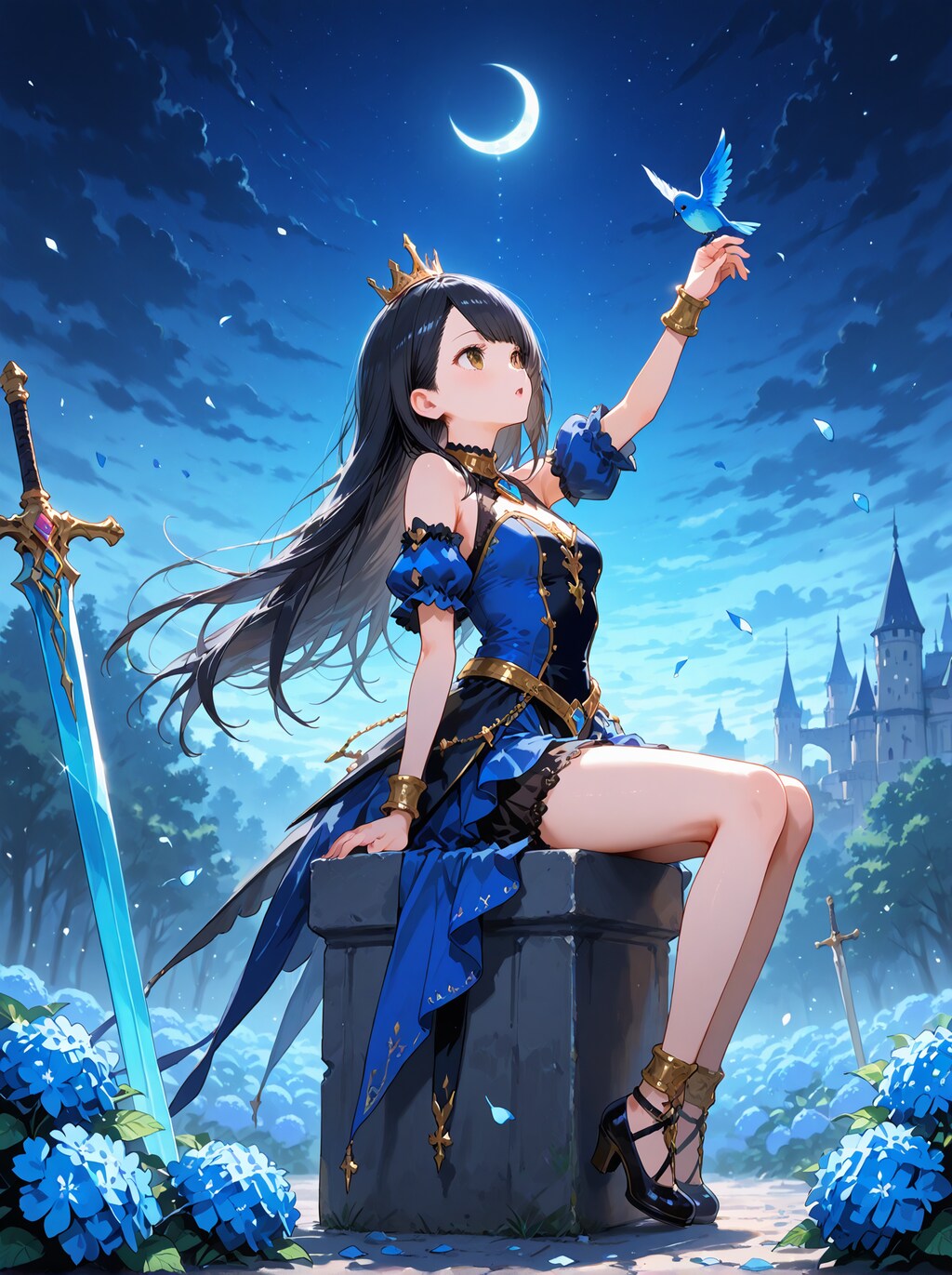 [12枚] 青×ファンタジー