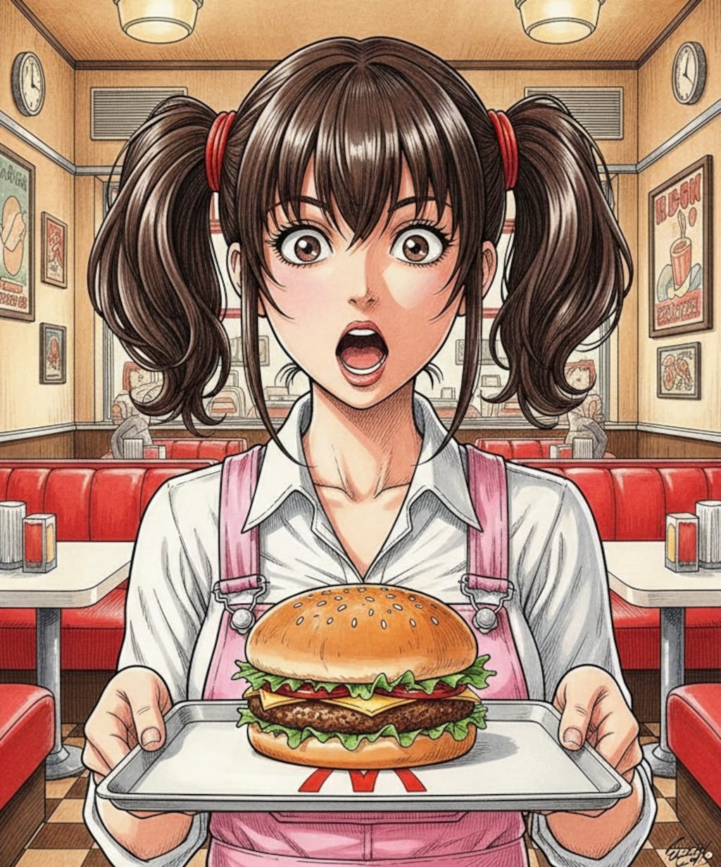 メイ、それは「まく」やない。マックや。