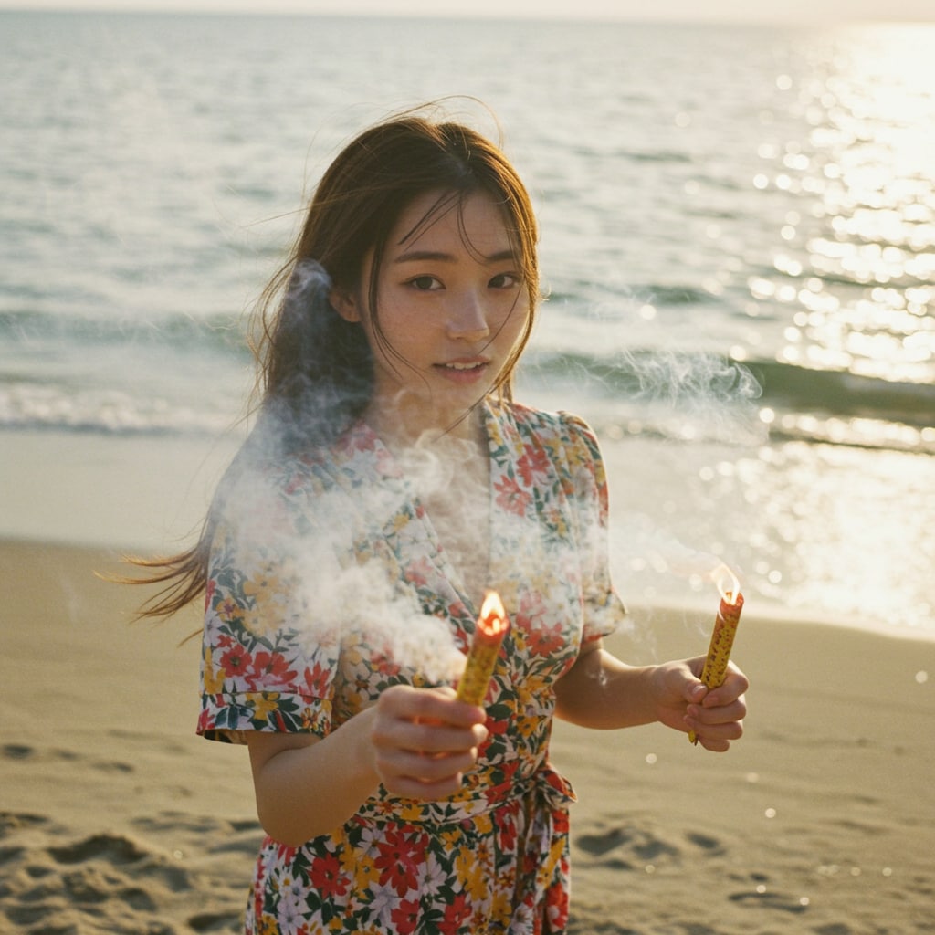 こんな明るいうちからやって楽しい？