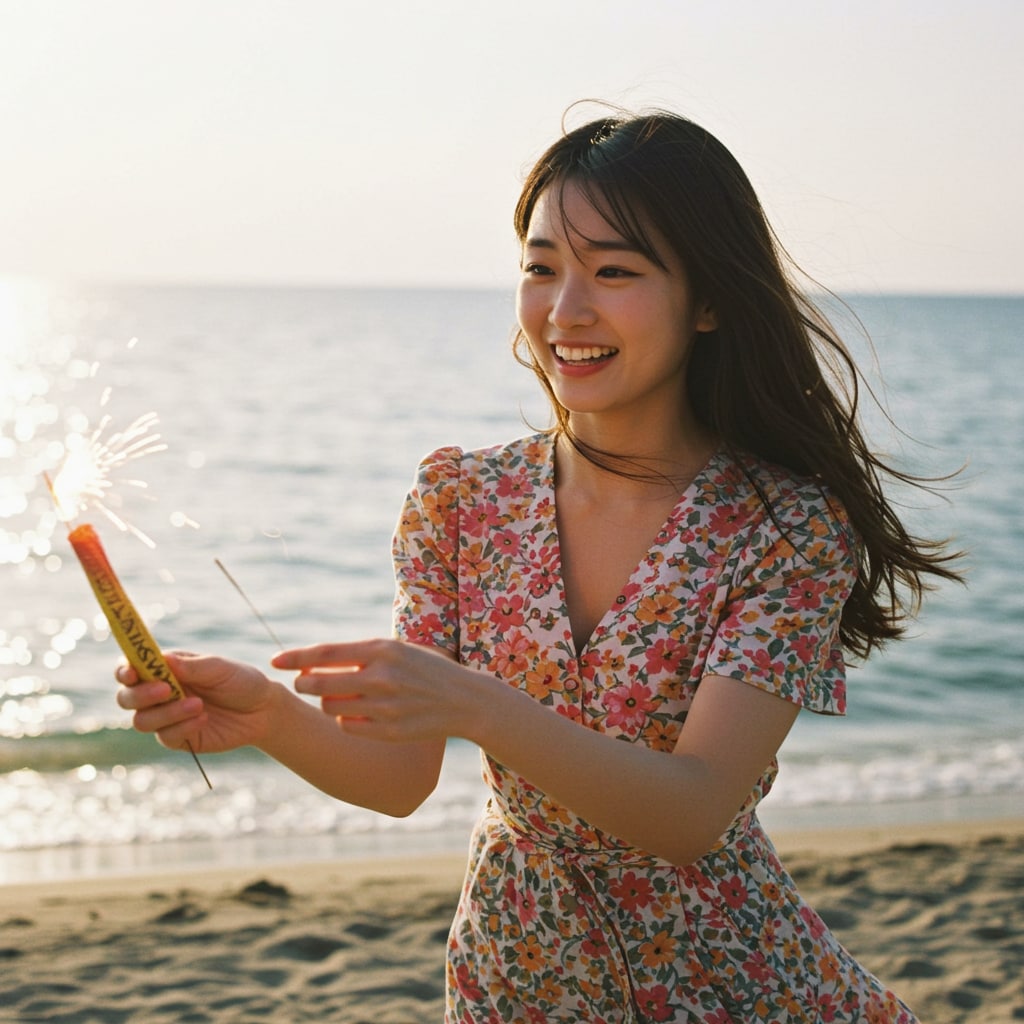 こんな明るいうちからやって楽しい？
