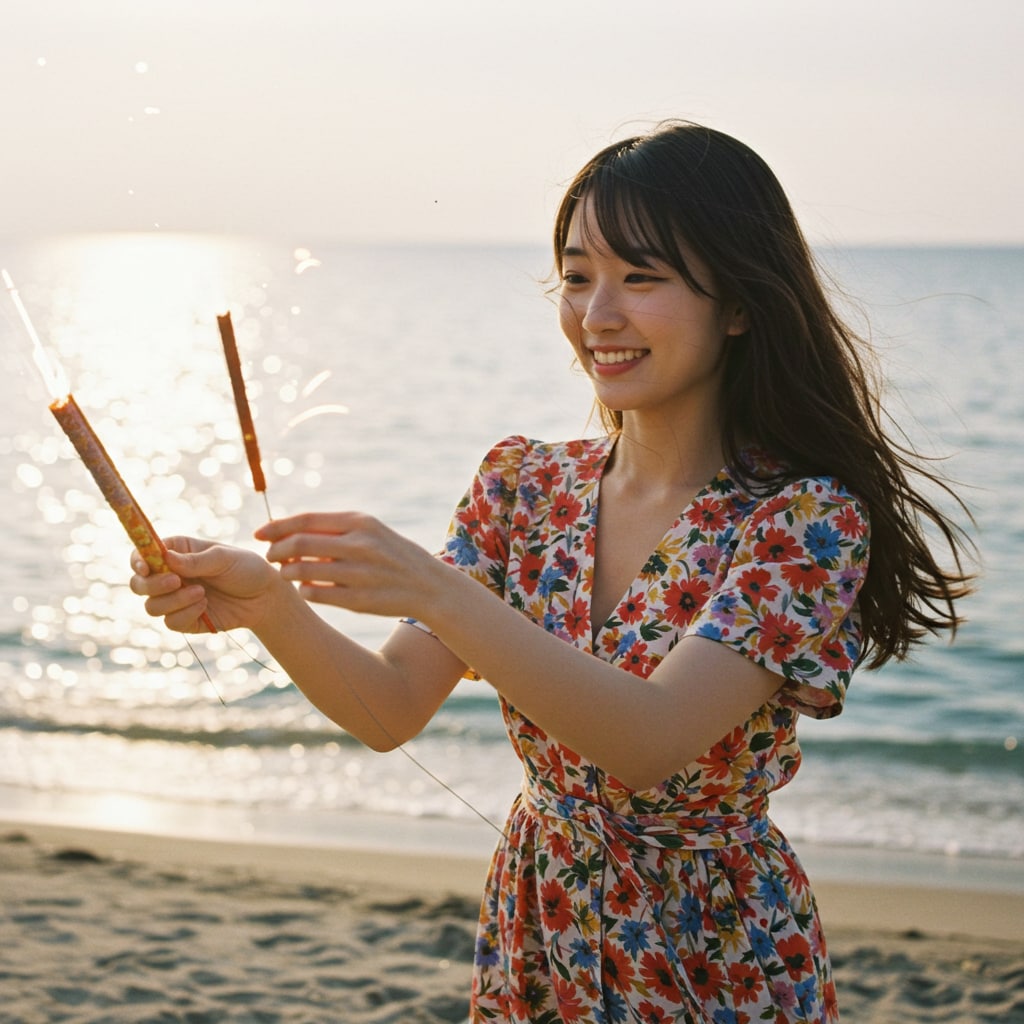 こんな明るいうちからやって楽しい？