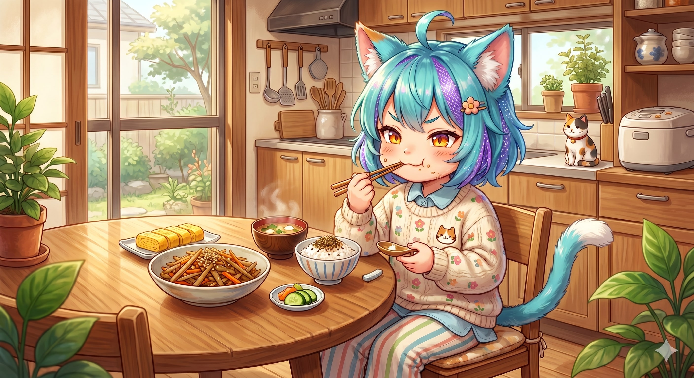 今日のお昼はきんぴらゴボウです