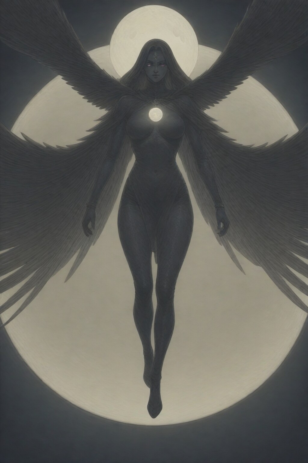 The night of the full moon | の人気AIイラスト・グラビア