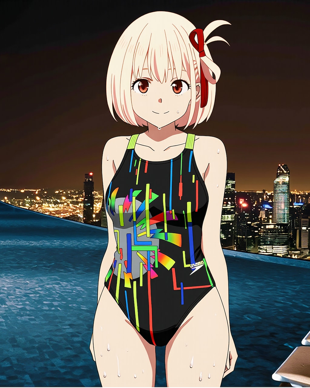 錦木千束の競泳水着姿　詰め合わせ　第１弾